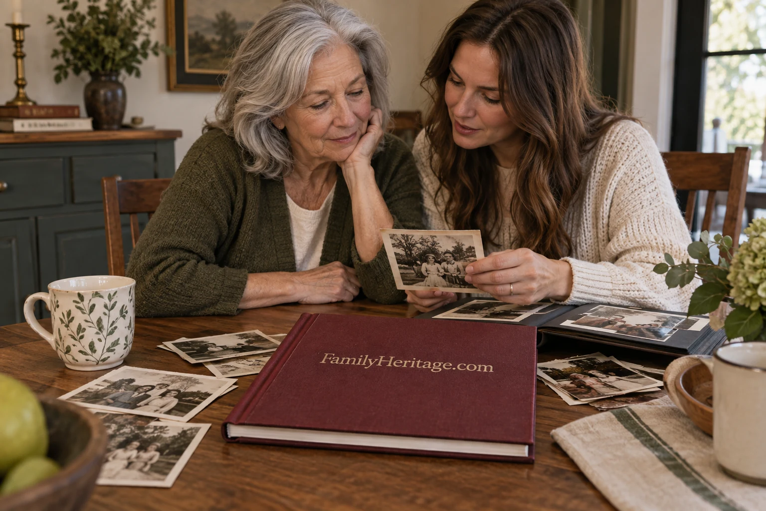 FamilyHeritage.com collection shared across generations